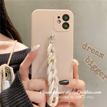 Japanese and Korean Amber chain vivox60 mobile phone case x27 liquid x60pro all-inclusive lens x21 anti-drop s9 female s7 straight edge Net red z3z5x30 tide y85y93 tide