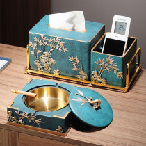 New Chinese style Chinese style living room tea table Home Personality Brief Pendulum Pieces Office Desktop Ashtrays Gifts