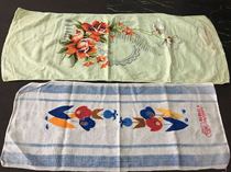 Old towel Tianjin Fengfan brand new pure cotton with gray Buy one get one free nostalgic collection of film and television props