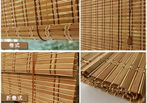 Bamboo curtain curtain bamboo curtain bamboo curtain partition lifting curtain home office bamboo curtain Guangdong