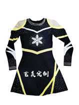 Yimei customized competitive gymnastics uniform skills aerobics set art test competition cheerleading female Performance Professional