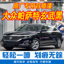 Volkswagen Passat Xuanwu black special car tonic lacquer pen car original factory car paint scratches repairing hand self-spray paint