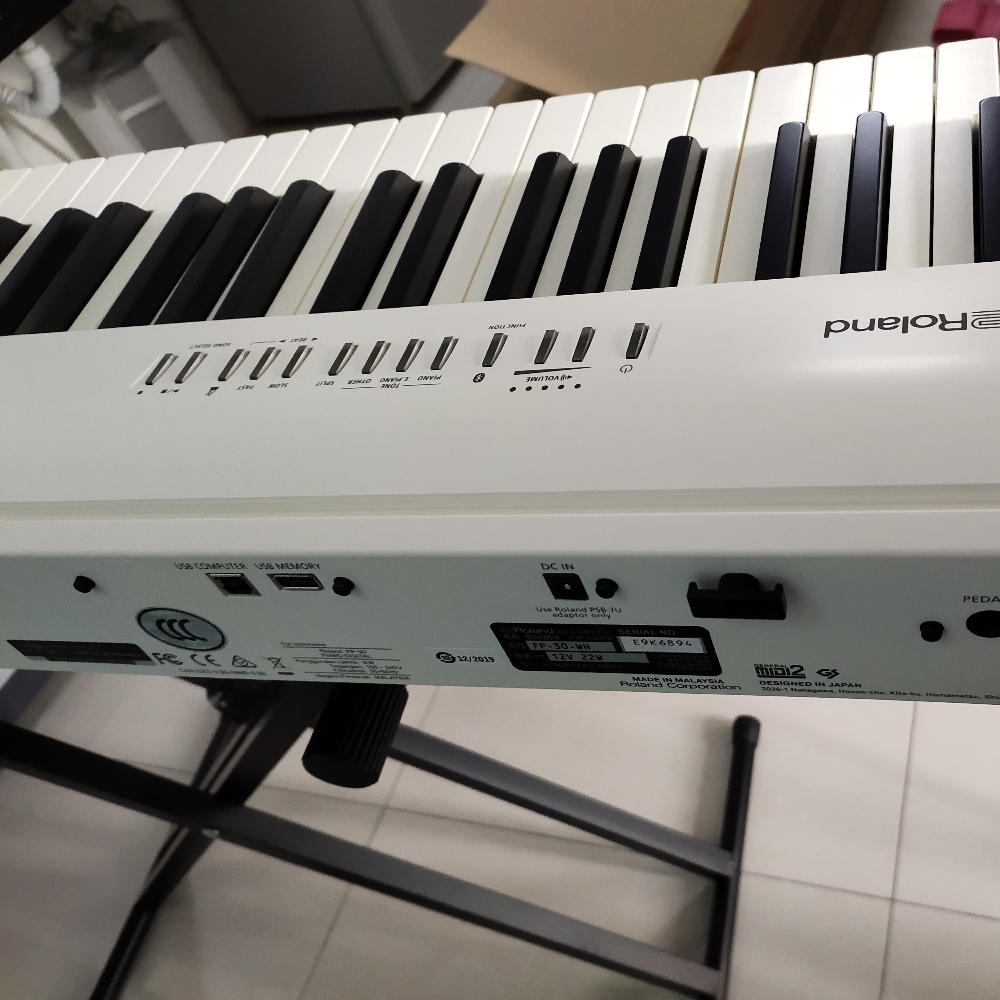 真实参考对比Roland罗兰 电钢琴fp30怎么样?不看的都后悔了!