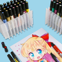 FANDI alcohol oily marker FANDI single black red animation large pen painting hand-painted training design Watercolor double-headed mark Ke marker large-headed pen double-headed pen set