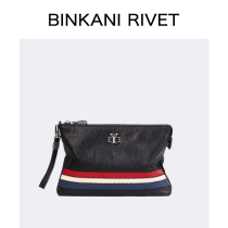 French Bincarney envelope male leather tide handbag male head skin casual handbag large capacity