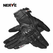 NERVE Four Seasons Motorcycle Gloves Men and Women Warm and Waterproof Knight Rider Ridge Motorcycle Anti-wrestling Travel Summer