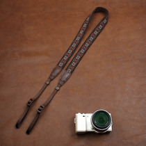cam-in embroidery ethnic wind micro single camera strap Nikon canon shoulder strap universal interface cam7572