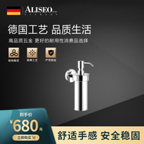 Germany Alixiu Soap dispenser 304 Stainless steel brass chrome plated bathroom kitchen soap dispenser