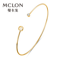 Mancaron Xiaozong 18k bracelet new rose gold diamond bracelet female official