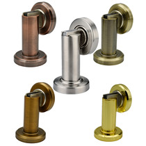 Ding stainless steel door suction wall floor dual-purpose door suction windproof anti-collision strong magnetic touch flat head simple door suction