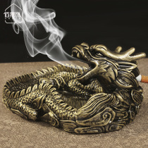 New Chinese dragon-shaped ashtray Home living room office creative personality trend fashion retro ashtray to send boyfriend