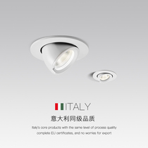 LED spotlight Retractable cob ceiling light Living room corridor aisle Anti-glare Nordic no main light Embedded weevil light