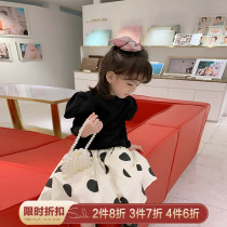 Foreign coat children Korean Cotton Court sleeve base shirt 721X