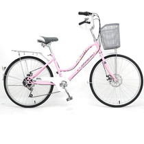 Phoenix (Phoenix) bicycle men and women single variable speed light adult city Lady student ordinary bicycle