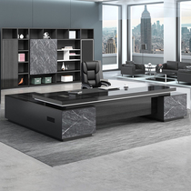 Boss Desk President Desk Fashion Atmosphere Manager Desk Minimalist Modern Desk Chair Combo Big Bandae