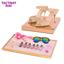 Tainai stainless steel shoe display rack Shoe store display props Shopping mall clothing store window shoe holder display rack shoe shelf