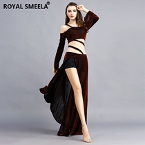 Belly dance practice Costume Women 2022 New Conjoined Long Dress Suit Beginners Sexy Spring Summer Oriental Dance Dance