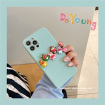 Three-dimensional sausage mouth figure Huawei nova8 mobile phone case nova5pro liquid nova7se silicone soft shell nova7 all-inclusive lens nova6 anti-drop 8pro set n