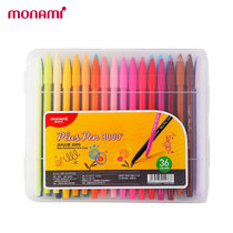 South Korea monami Munami 3000 Fiber Pen 24 Color 36 Color Water Pen Clothing Animation Gouze Watercolor Pen