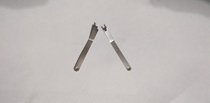 Stainless steel retainer Small beak pliers spring Mini pliers spring Leaf spring retainer