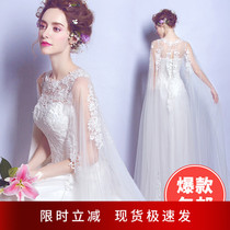 Angel Wedding Dress Sensuo Style Bridal Lace Cloak Spring Spring Spring spring Trailing Wedding Dresses Dress 2558