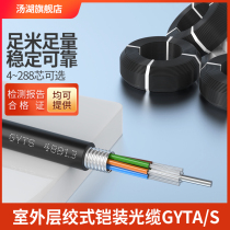 Tanghu GYTA S-layer winding armored single-mode outdoor 4-core cable single-mode fiber 6 8 12 24 48 72 96 144-core fiber optic cable