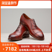 Edward green Master handmade leather shoes Canterbury Goodyear leather bottom