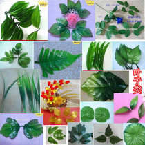 Imitation leaf silk mesh flower material silk stocking flower handmade DIY with leaves rose leaf lily leaf peony tulip and so on