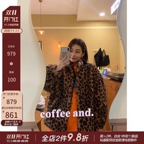 CC fur little leopard imported new wool sheep cut coat fur coat women Young Winter