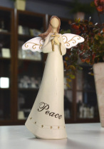 Home Accessories Creative Angel Ornament Birthday Gift Affordable Gift Peace Cross Peace