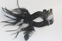 Halloween masquerade mask adult Venice mask Black Party party props show fun