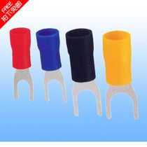 Fork-type pre-insulating end head wiring terminal SV1 25-4 Cold pressing terminals Y type terminals 1 25-4 screw holes 4