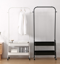 Clothes rack Floor-to-ceiling bedroom simple household clothes rack Small strong Chinese indoor room net red light luxury clothes rack