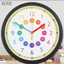 living room wall clock modern simple tasteful home quartz clock creative silent personalized circular electronic watch wall clock