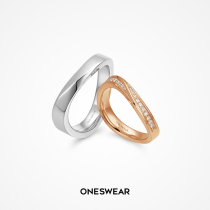 Sanskrit ONESWEAR Möbius on the withdrawal of 18k gold insert diamond lovers to ring platinum wedding ring custom