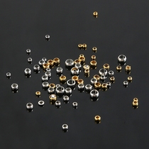 2-4mm Silver Gold Beaded Pearl Bracelet Foot Chain Scattered Beads Handmade diy Beading Accessories Fixed Beads