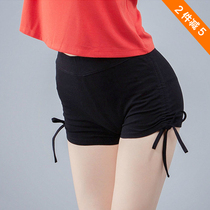 Dance Pants Women Sports Shorts Draw Rope Lace Flat Corner Pants Adult Body Practice Yoga 30% Pants Outside