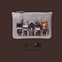 Sigema x Flying Mouse Cross Crest Embossed Stationery Passport Mobile Phone Zip Pocket Storage Bag