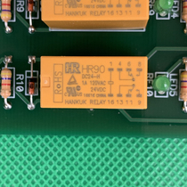 Imported Korean HR90-DC24-H 1A 8 feet 24v two open two closed relay disassembly machine color New