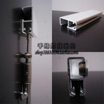 Exhibition aluminum alloy hanging illustrator free of punching track home creative hooks removable stainless steel hanging painting line suit