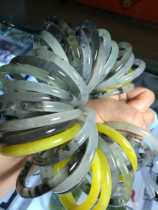 Natural Xiu Jade Ice Seed Water Ink Jade Bracelet Sublady Fine Strips Jade Bracelet Sub Round Bar Girl Jade Bracelet Special Price