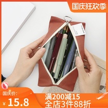 NOTE FOR Handbook basic pen bag Flat large capacity student storage salt storage bag portable travel