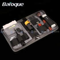 Baroque Guitar Cleaning Hair Brush Cleanser Guitar Care Kit Strings measuring ruler Volume stringers