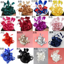 Noble and luxurious section elegant retro Court Black Dinner top hat bride jewelry ball hairclip accessories