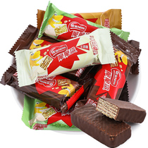 Nestlé Crispy Shark Chocolate Wafer Biscuits Bulk 500g Multi-Flavor Wedding Joy Boxed Snacks