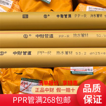 Ex-gratia Season Middle Property Boutique Furniture Hot Melt S5 Coffee Color PPR White Hot Water Pipe Tap Water Pipe Works