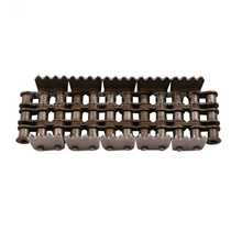 A large supply of 12A 16A tine curved plate drive chain wood conveyor chain
