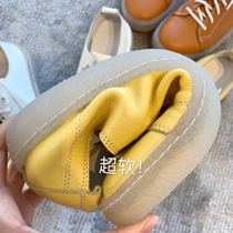 Second special price through zui comfortable single shoes first layer cowhide pigskin outsole sneakers casual shoes