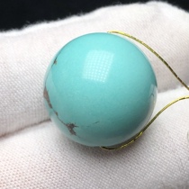 Boutique High Porcelain Green Pine Stone Round Pearl 18 1mm Scattered Beads Single Beads