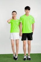 New light board badminton suit set breathable quick-drying men and women table tennis sportswear set group purchase customization